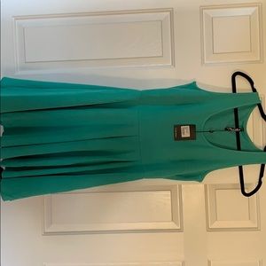 BNWT teal stretch dress